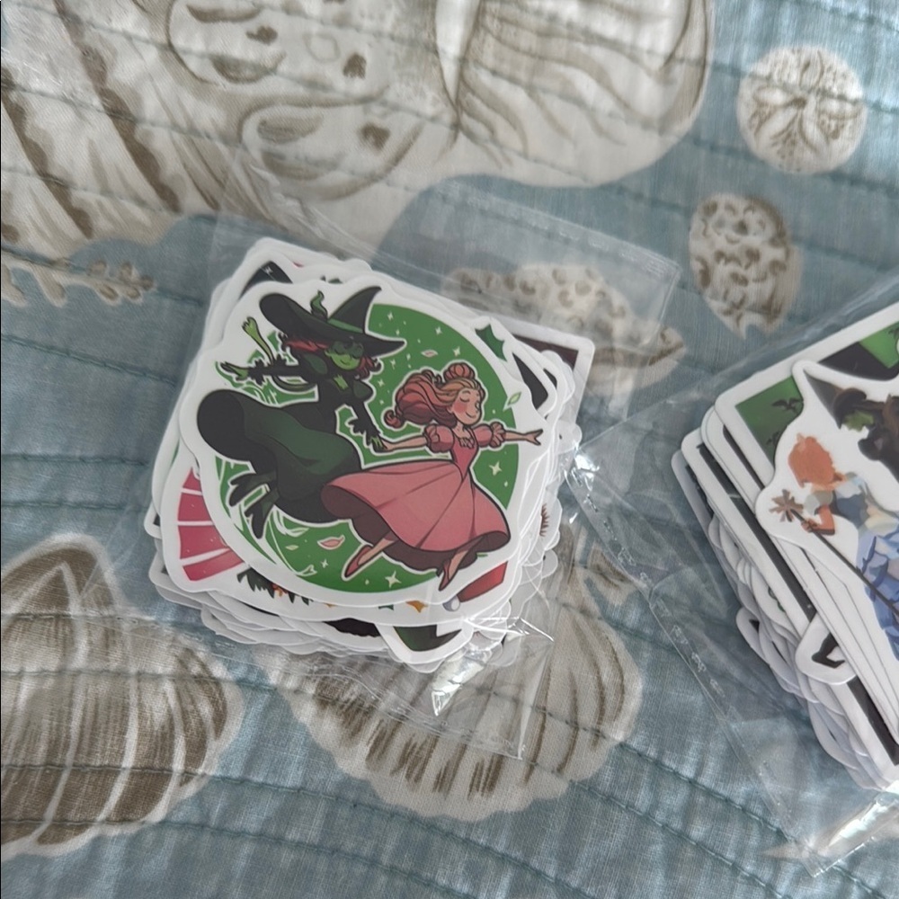 New Wicked Character Sticker Set - Multicolor - Picture 2 of 4